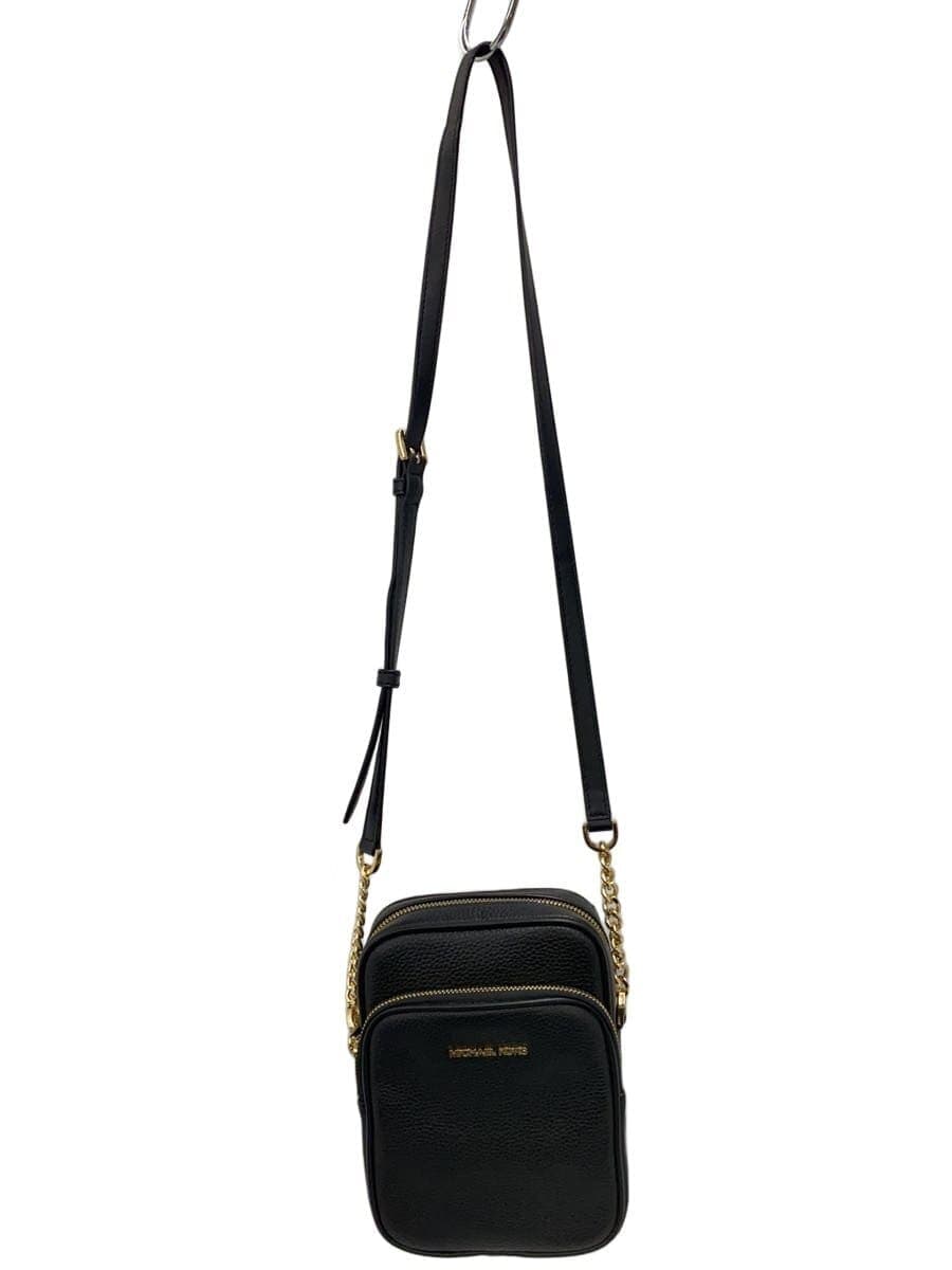 MICHAEL KORS Shoulder Bag Leather BLK 35H3GTVC2L