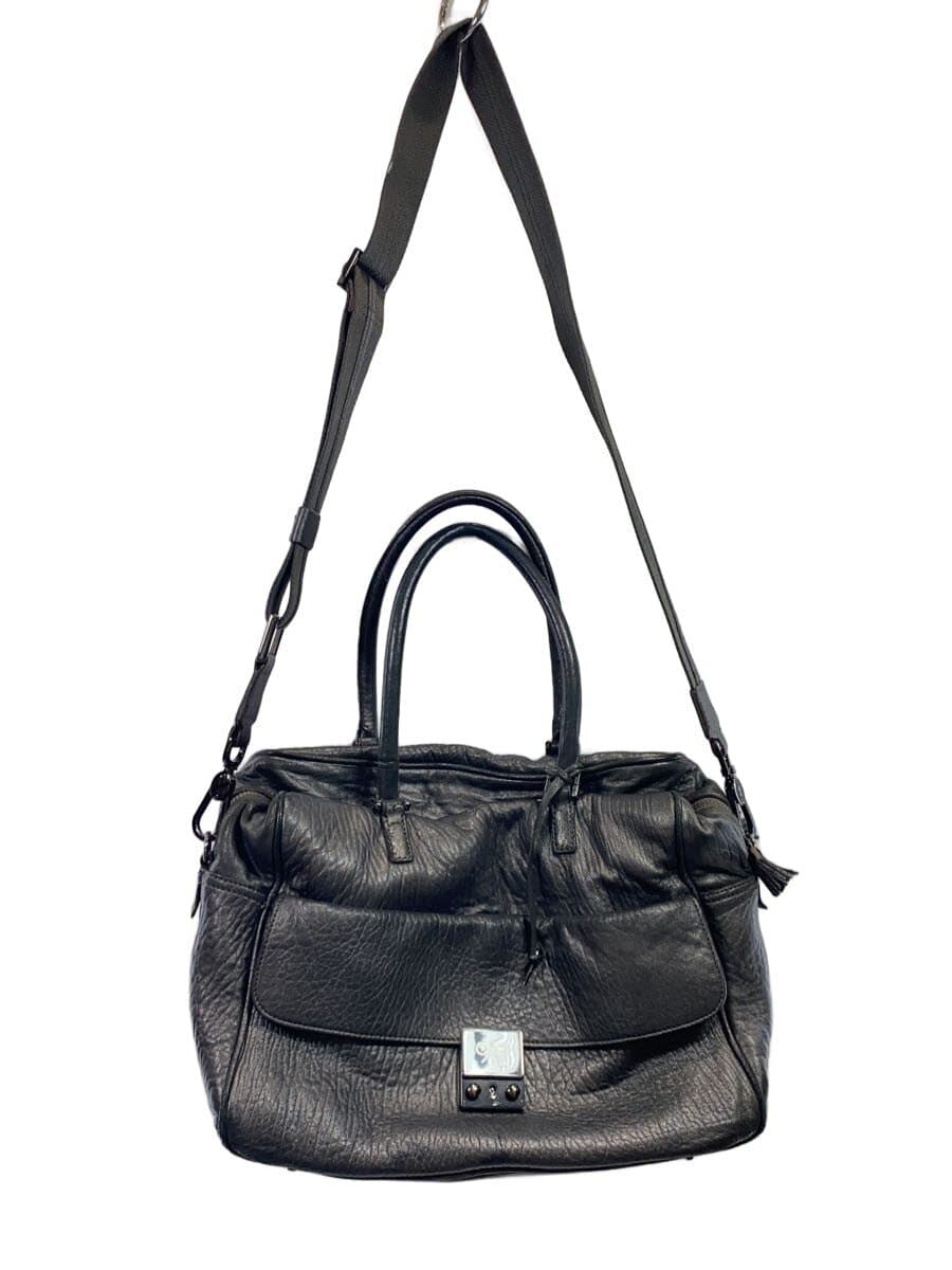 ANYA HINDMARCH shoulder bag leather GRY