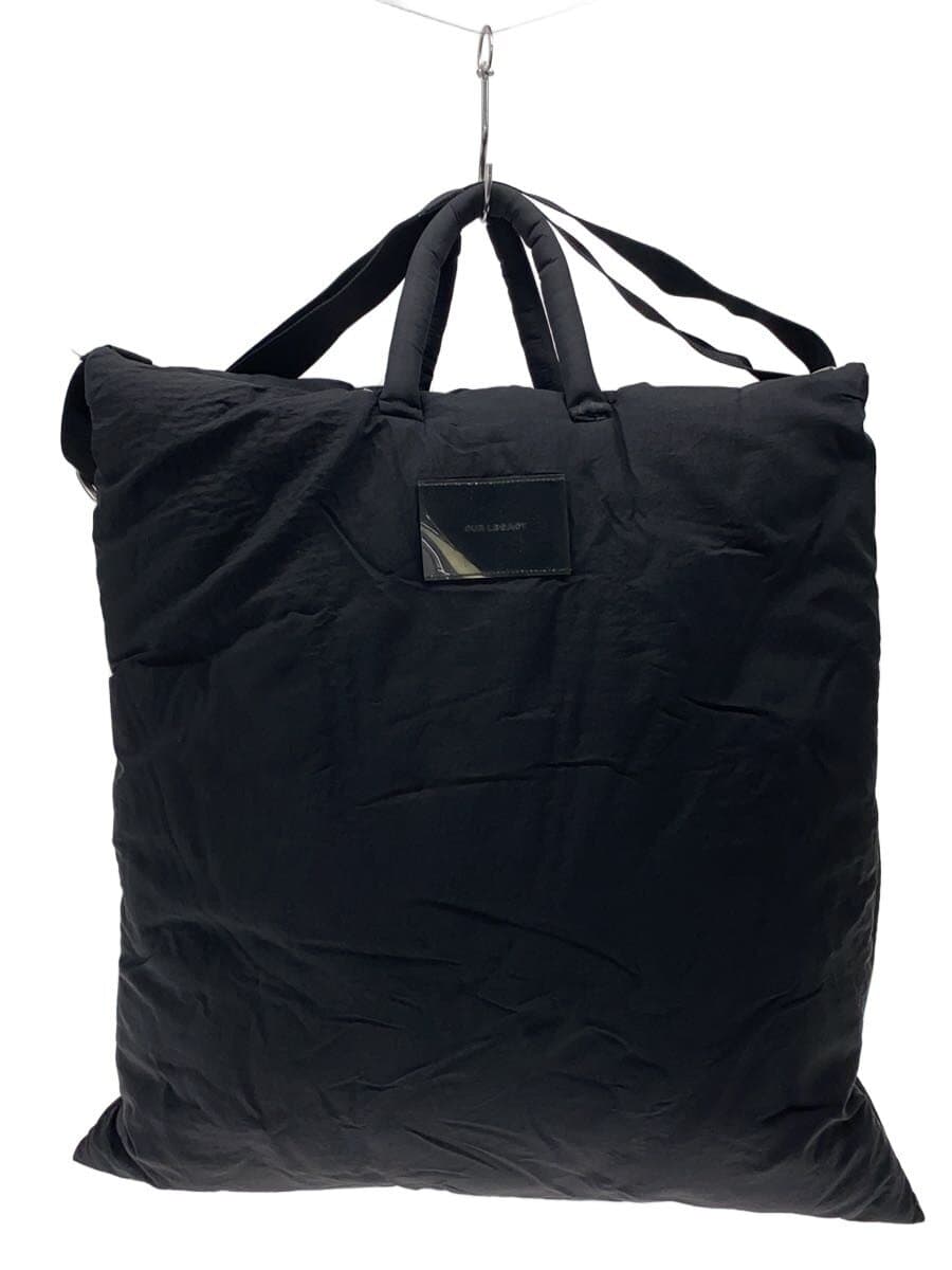 OUR LEGACYBIG PILLOW TOTE Shoulder Bag Polyester BLK A2238BBS