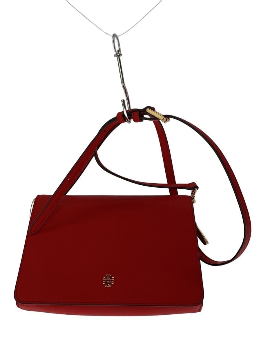 TORY BURCH Shoulder Bag Leather RED 10009171