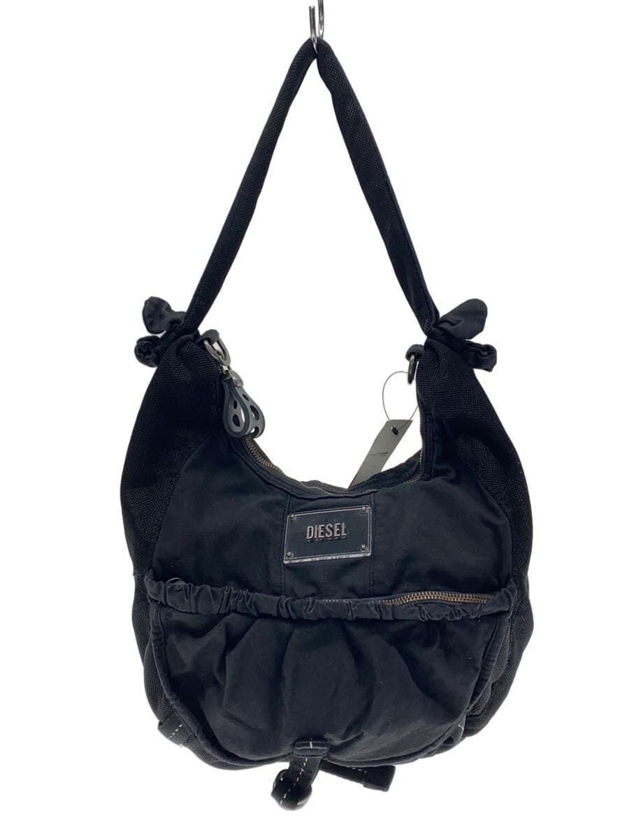 DIESEL Tote Bag Cotton BLK