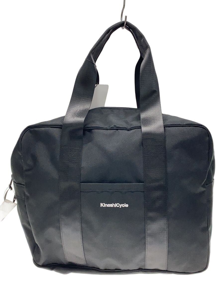 KINASHI CYCLE Boston Bag BLK Solid