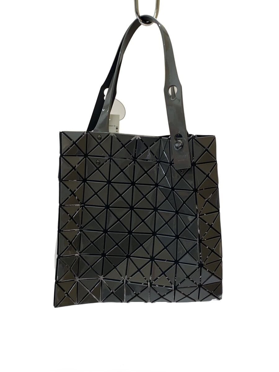 BAO BAO ISSEY MIYAKE Tote Bag Gray White BB31AG527