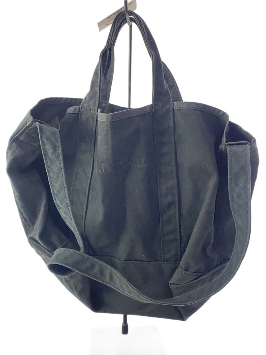 L.L.Bean Tote Bag Canvas BLK