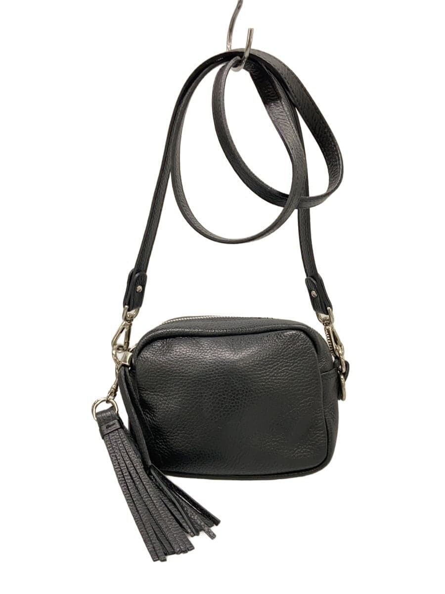 GIANNI CHIARINI Shoulder Bag Leather BLK