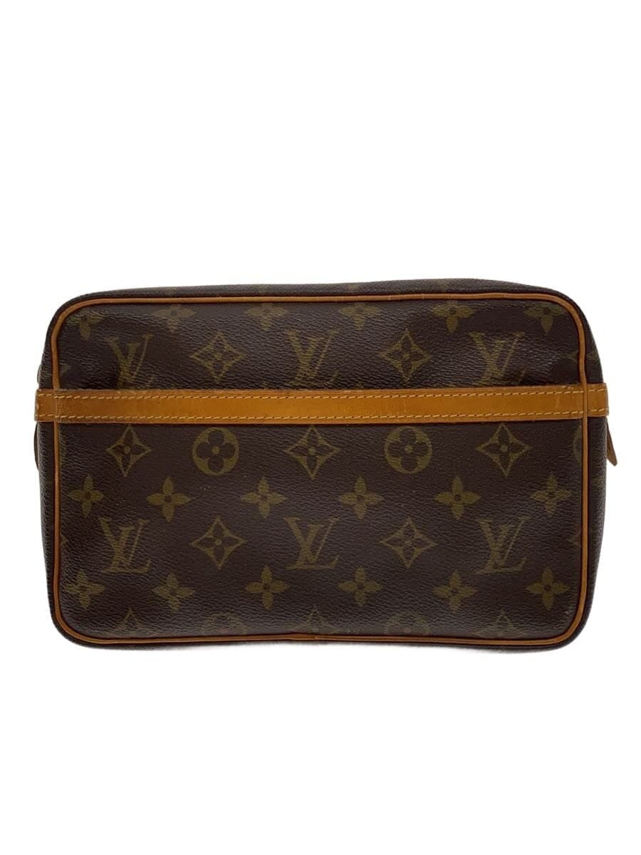 LOUIS VUITTON Compiegne 23_Monogram Canvas Leather BRW Monogram