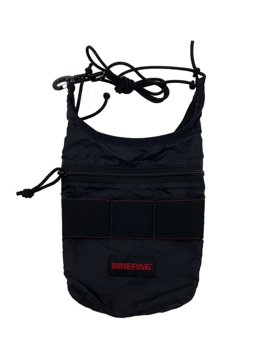 BRIEFING Shoulder Bag Nylon BLK Plain