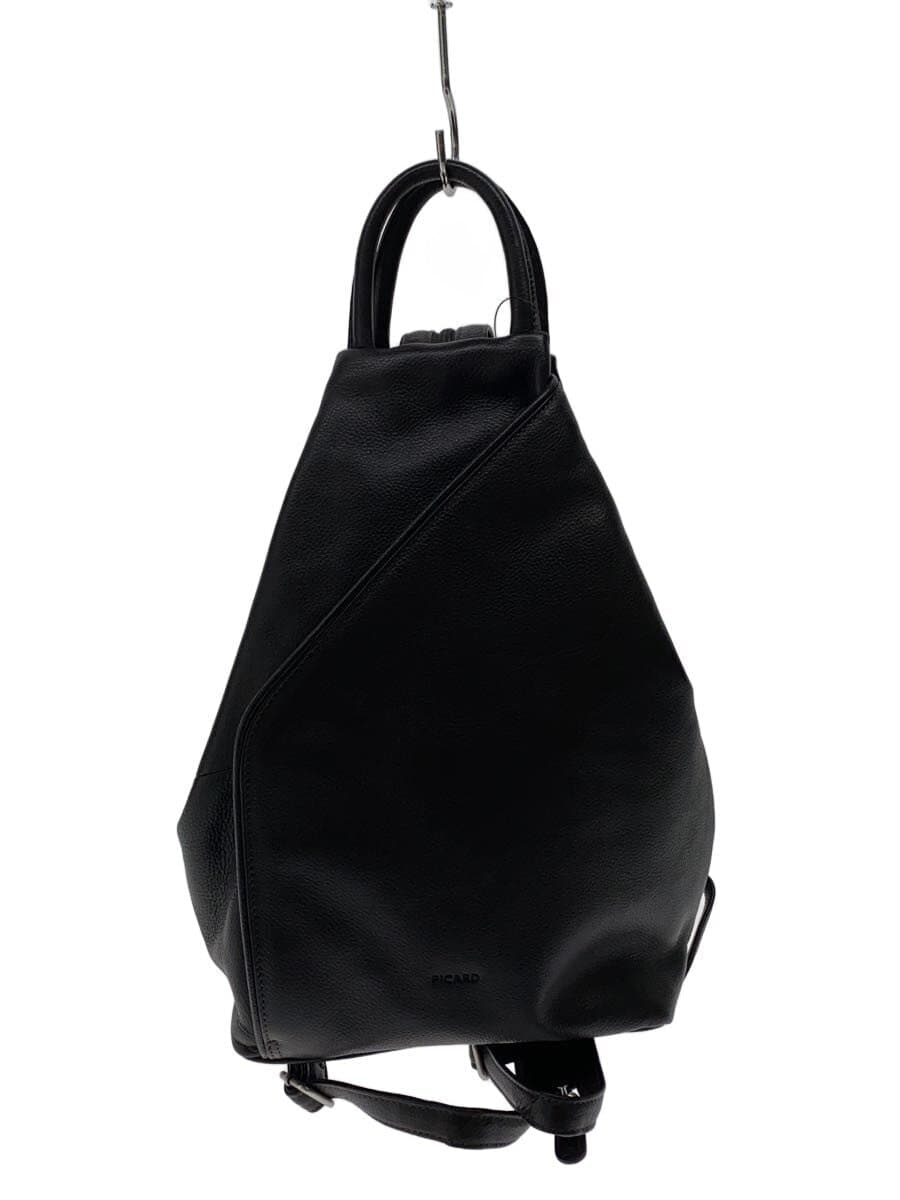 PICARD Shoulder Bag Leather BRW Solid