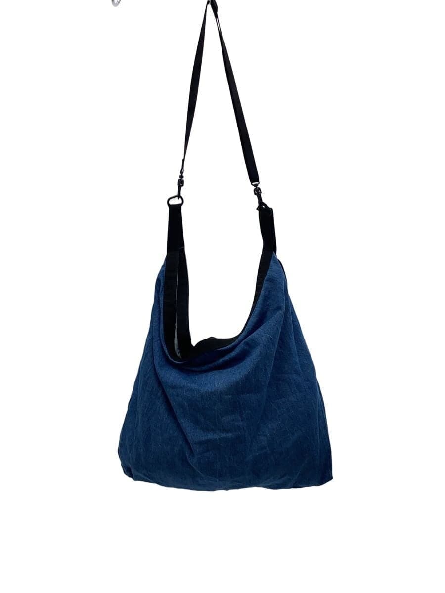 SLOW&CO Shoulder Bag Denim NVY Solid Color