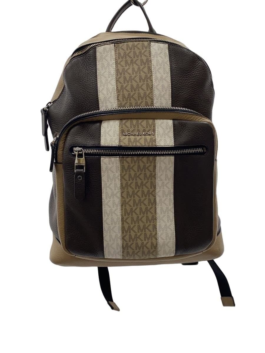 MICHAEL KORS Backpack Leather BRW 33F1LHDB8L Corner scratches Leather part