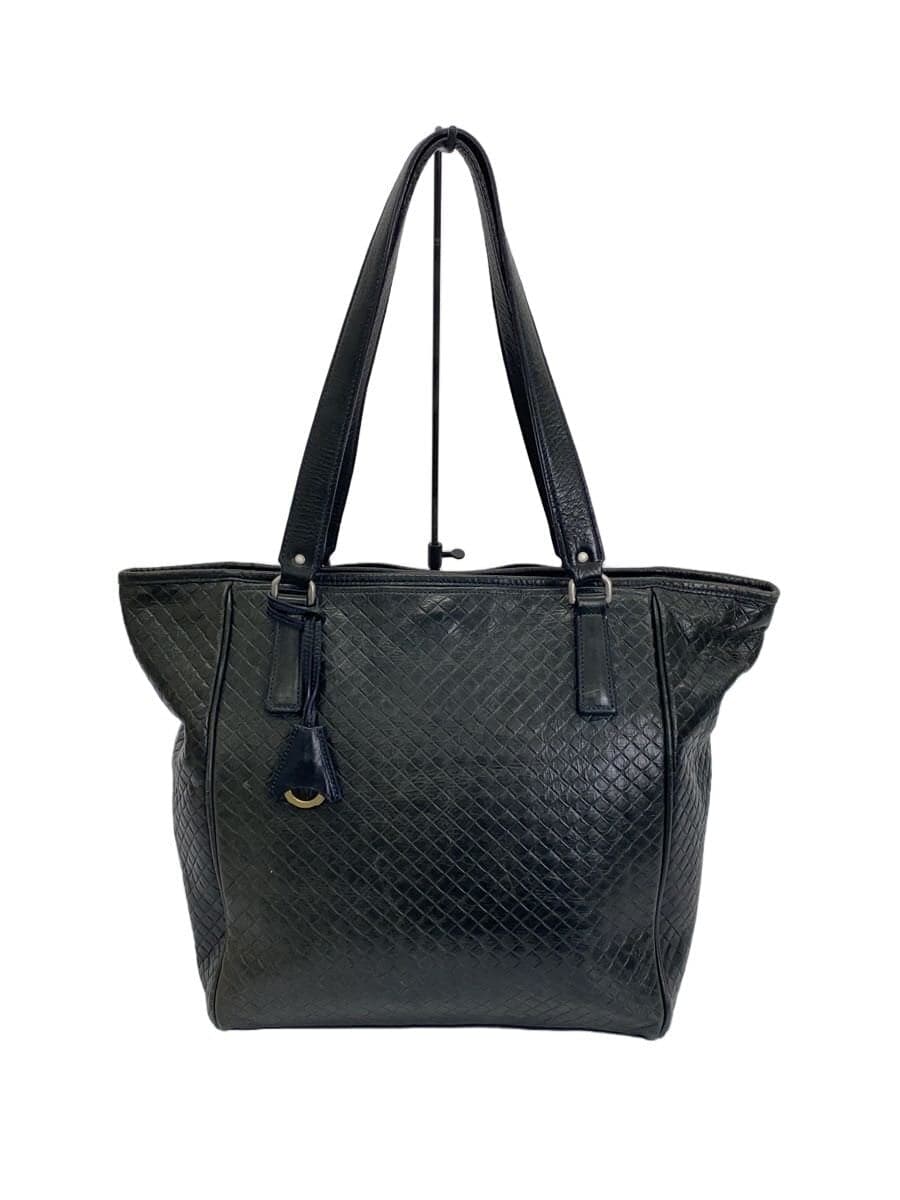 monsieur NICOLE x aniary Tote Bag Cowhide BLK
