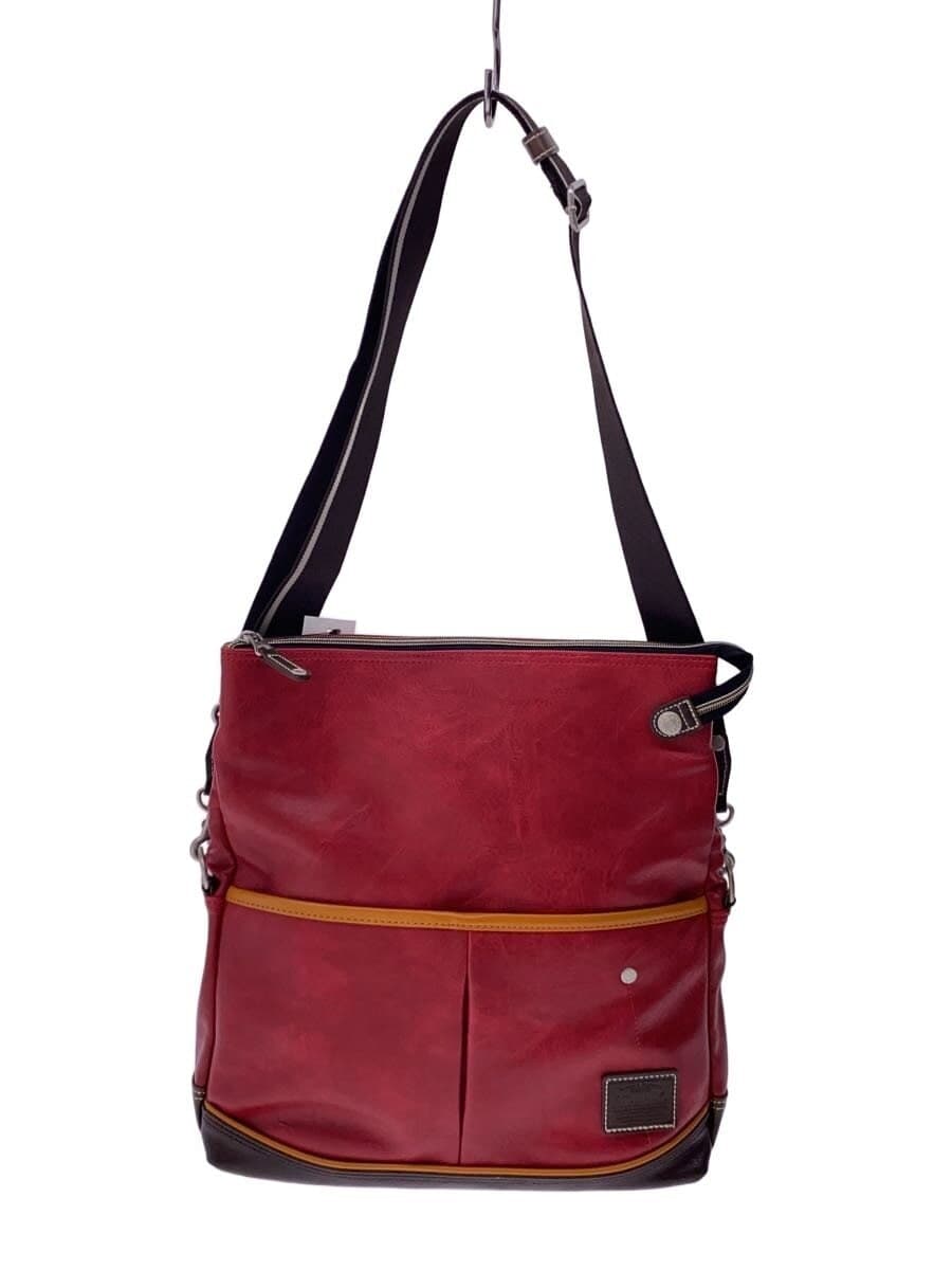 MOUSTACHE Shoulder Bag Leather RED