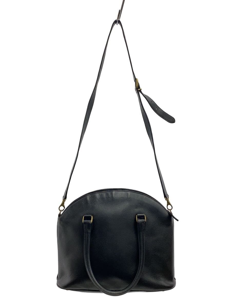 COACH Handbag Leather NVY C6E-4412