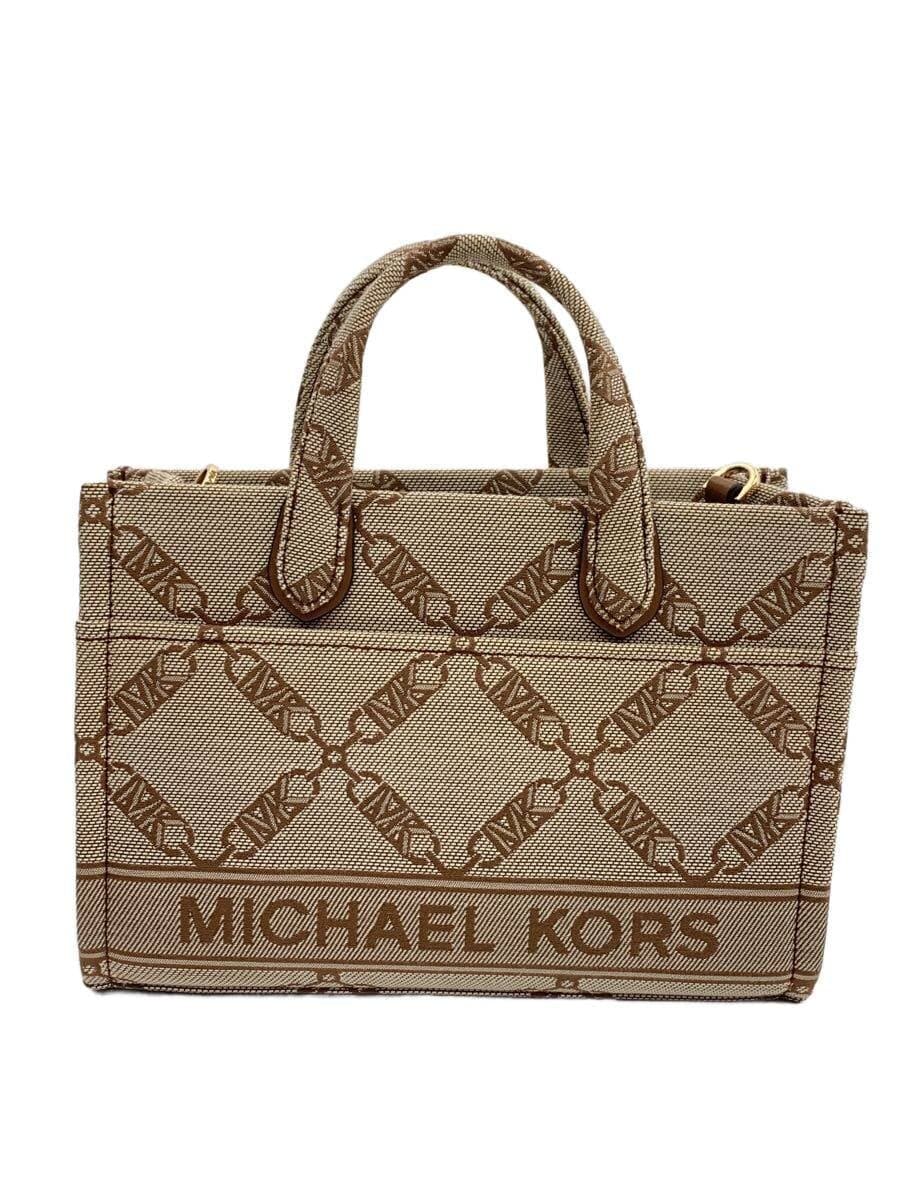 MICHAEL KORS Shoulder Bag Canvas BRW 30S3G3GM5J