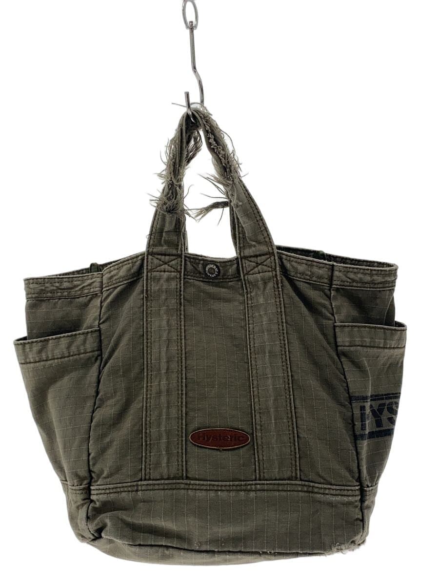 HYSTERIC Tote Bag Cotton KHK 2QB-5550