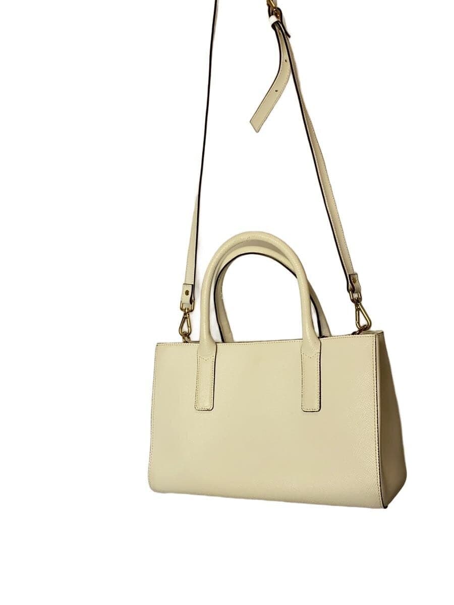 GIANNI NOTARO2-Way Shoulder Bag Leather WHT