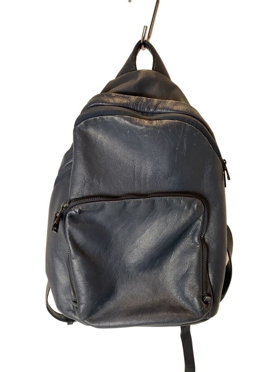 camper Backpack Leather NVY