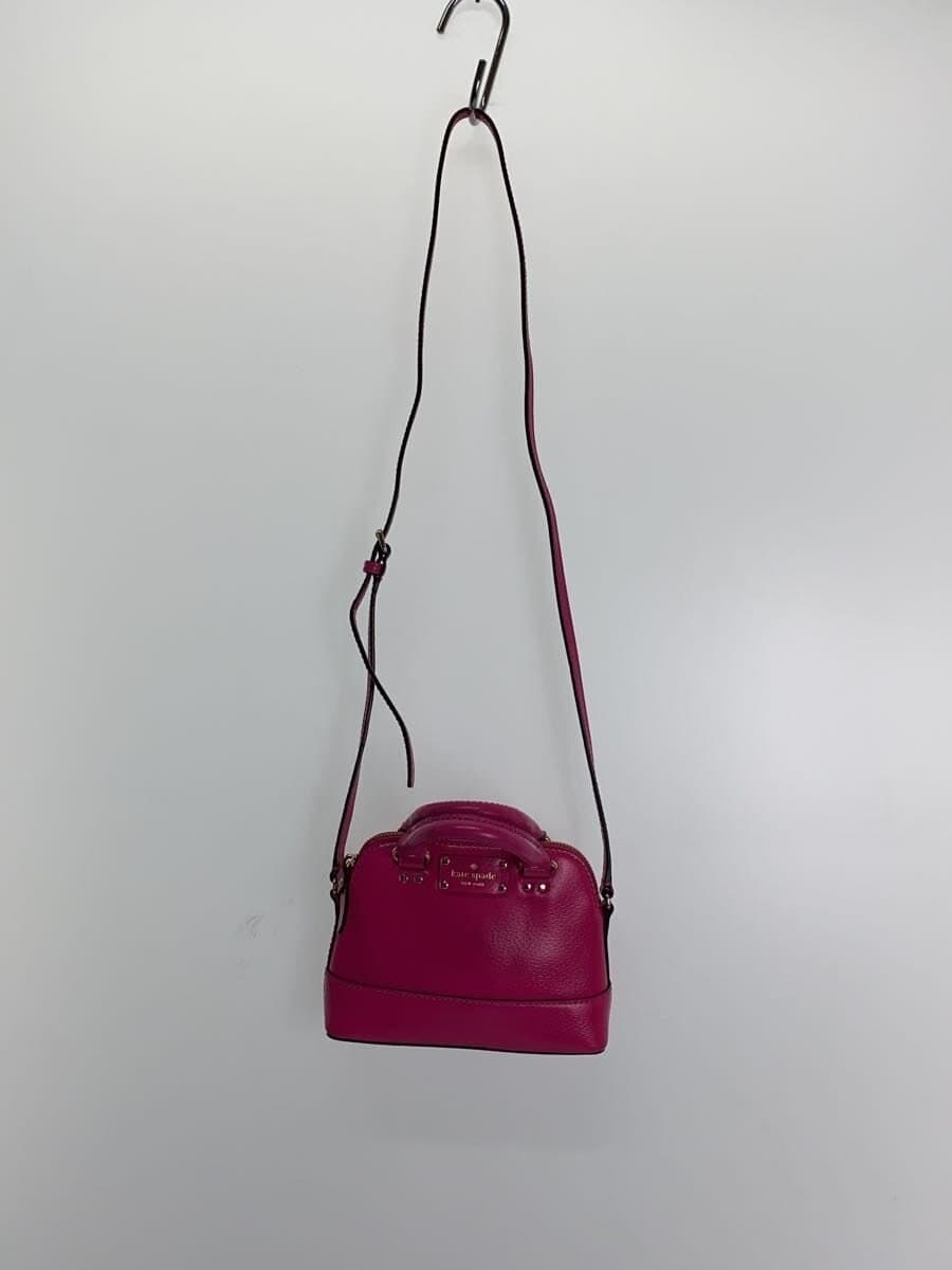 kate spade new york Shoulder Bag Leather PNK Solid WKRU3711
