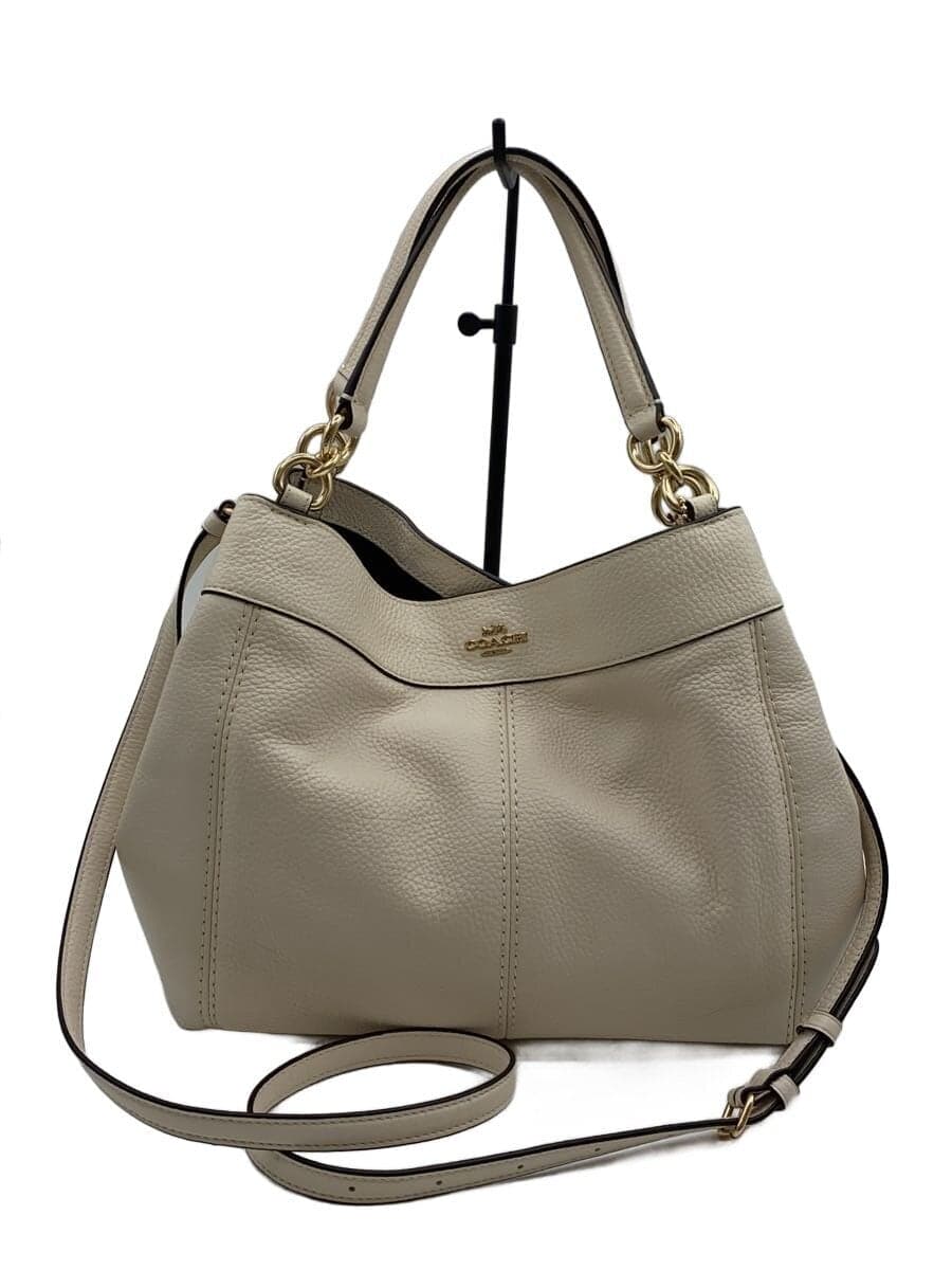 COACH Luxury Small Lexie_White Leather WHT F28992 IMCHK