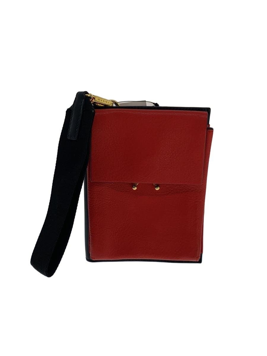 MARNI Pouch Leather RED