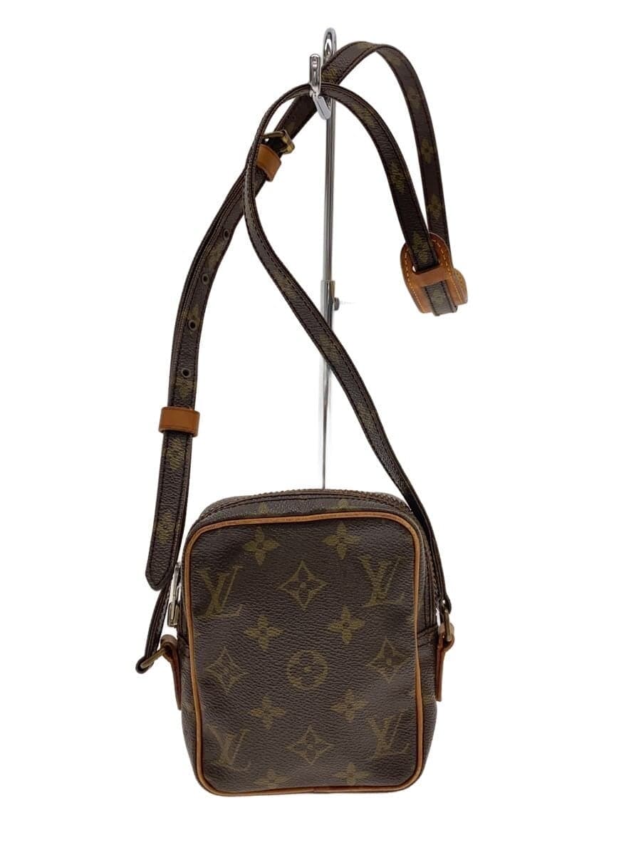 LOUIS VUITTON Mini Danube Monogram Canvas PVC BRW M45268