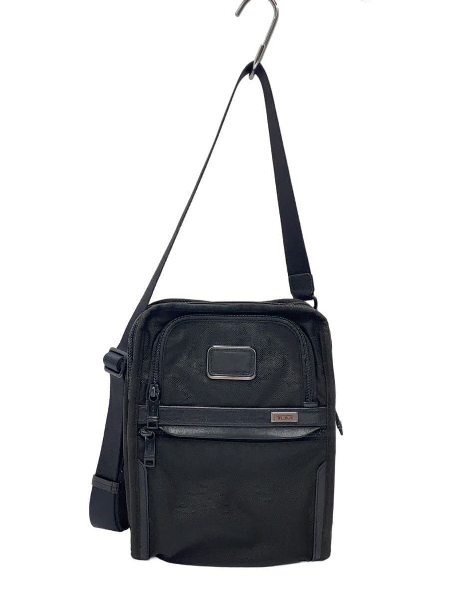 TUMI shoulder bag nylon BLK plain 92102DH