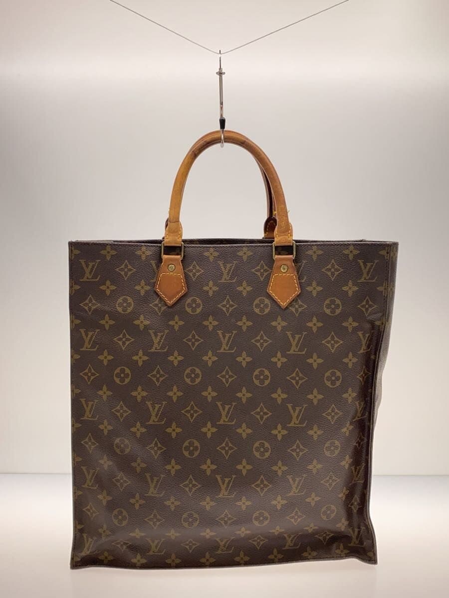 LOUIS VUITTON1)Sack Pla _Monogram Canvas PVC BRW