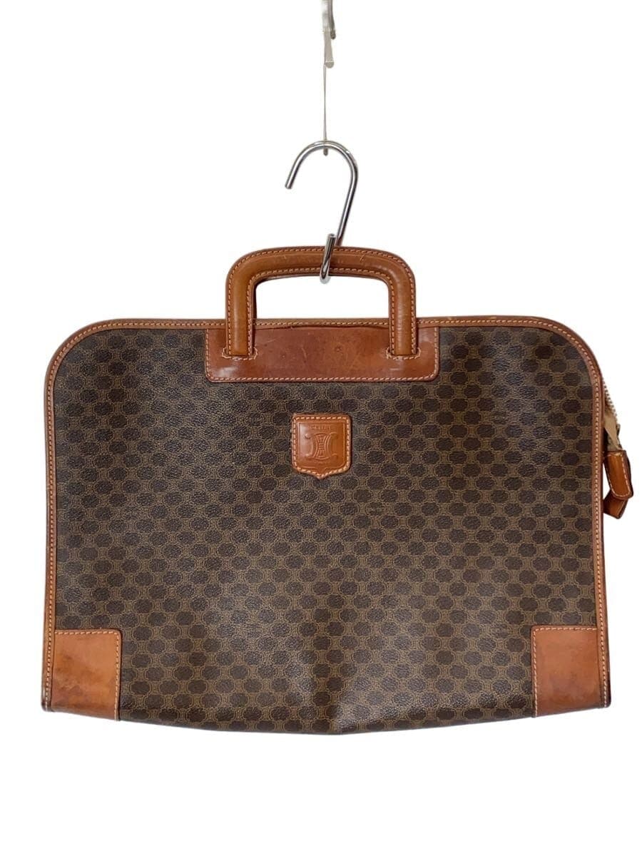 CELINEOLD Macadam Briefcase PVC BRW All Over Pattern