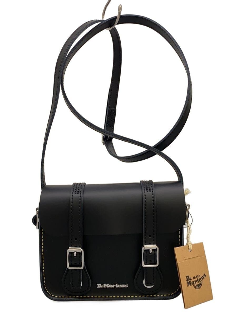 Dr.Martens7 Inch Satchel Bag Shoulder Bag Leather BLK AB098001