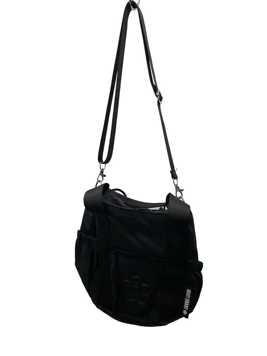 MARY QUANT Shoulder Bag BLK Solid