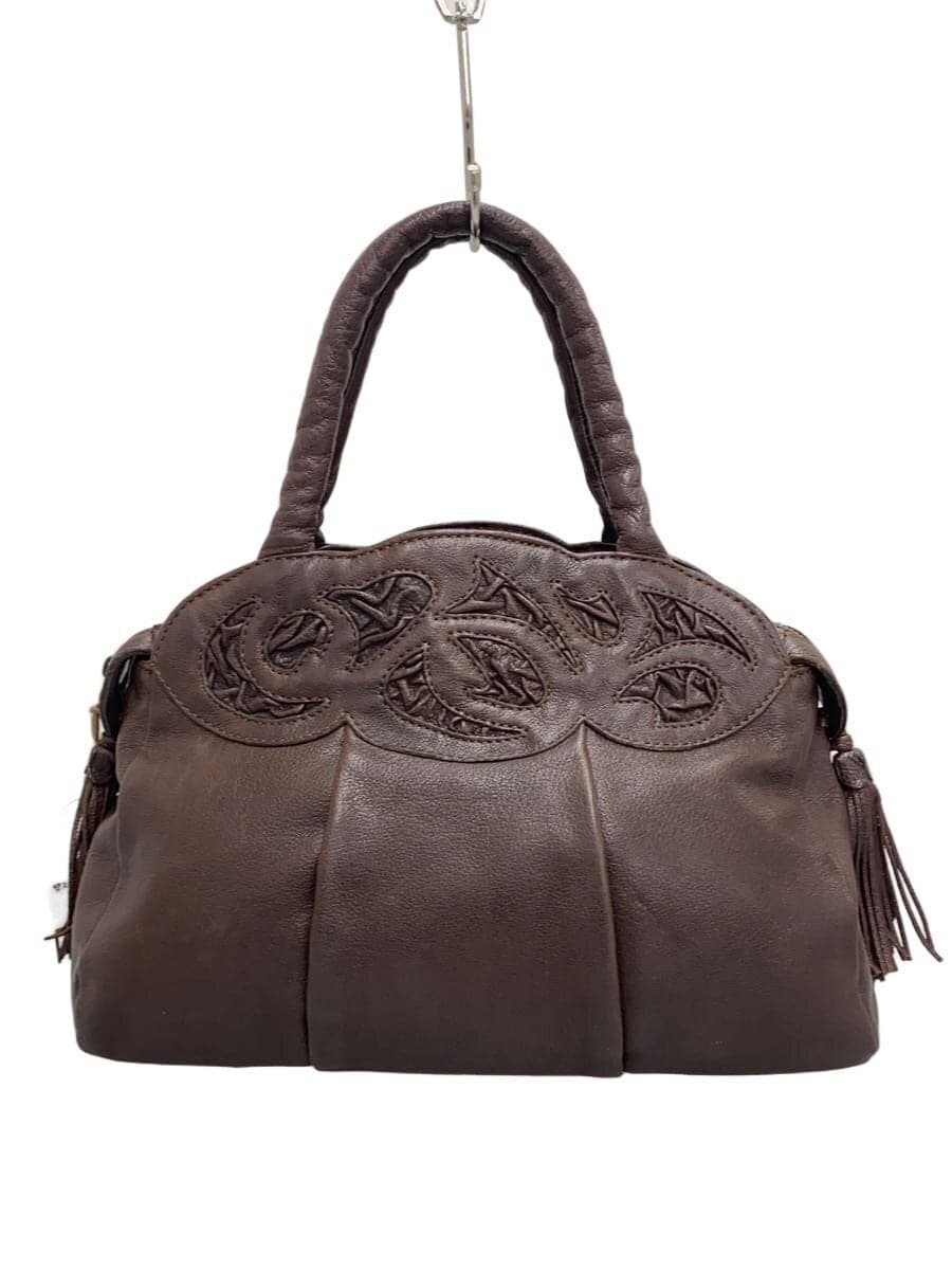 IBIZA Handbag Leather BRD Solid