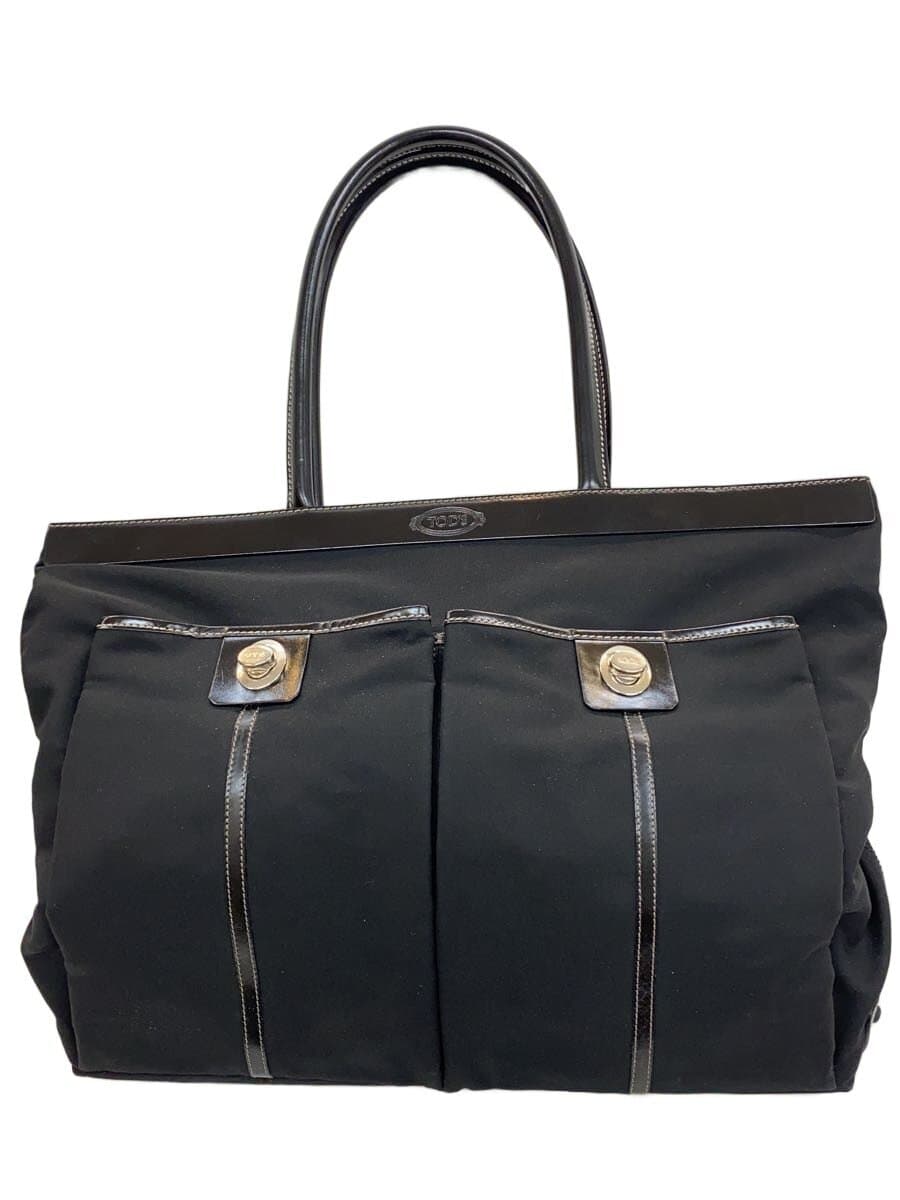 TOD’S Tote Bag Nylon BLK