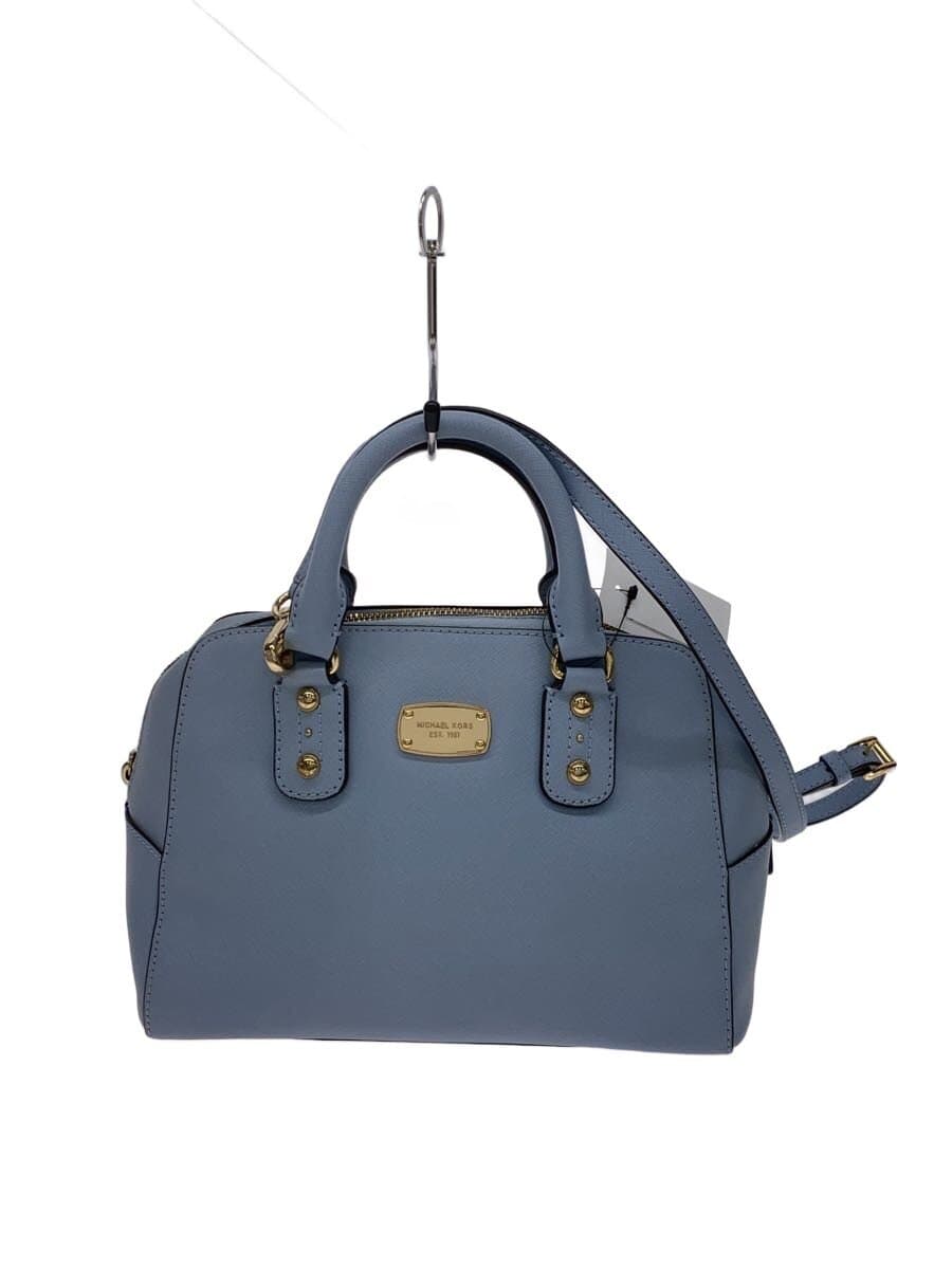 MICHAEL KORS Small Satchel Handbag BLU 35S3GSAS1L 2-Way