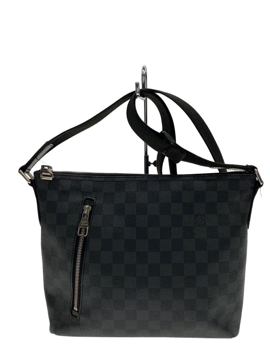 LOUIS VUITTON1) Mick PM_Damier Graphite PVC BLK N41211