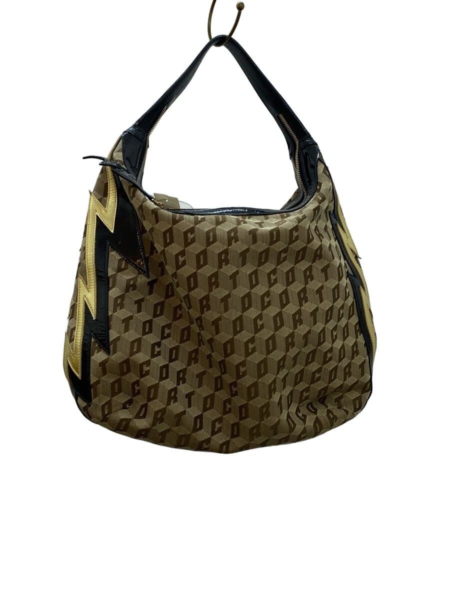 Corto Moltedo Corto Moltedo Shoulder Bag Beige All Over Pattern
