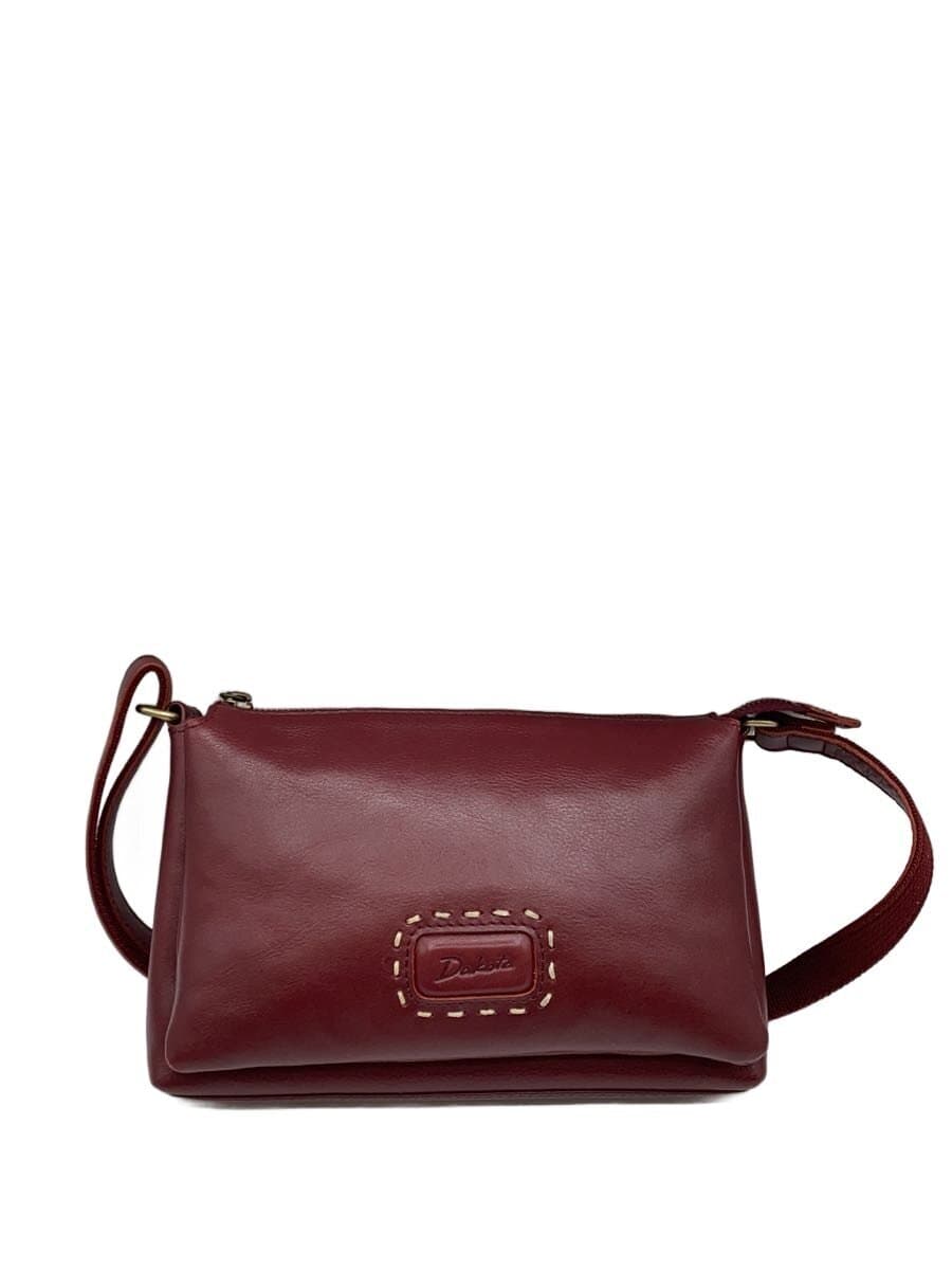 DAKOTA Shoulder Bag Leather RED Solid