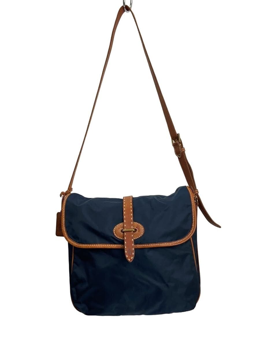 Felisi Shoulder Bag Leather NVY Solid