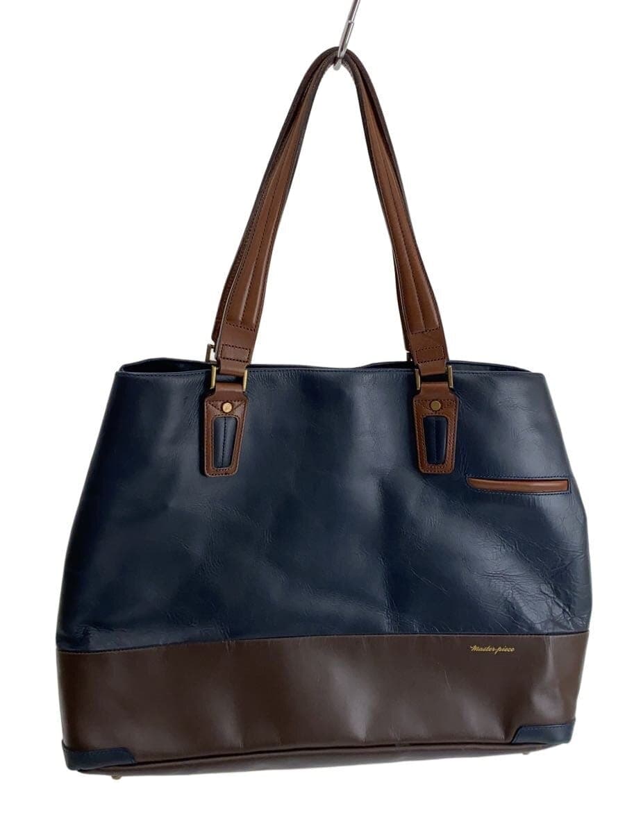 MASTERPIECE Tote Bag NVY Solid 01643-V2