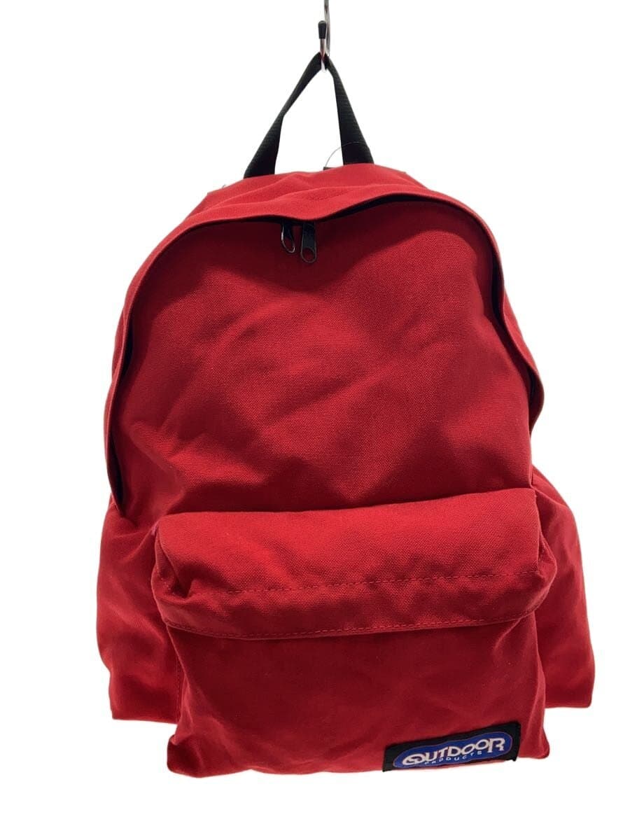 OUTDOOR PRODUCTS Backpack 80s USA Made RED Solid