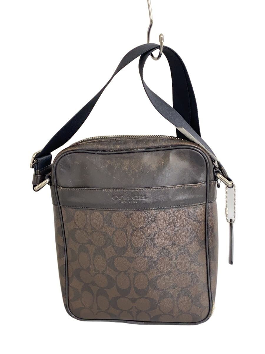 COACH Shoulder Bag Leather BRW