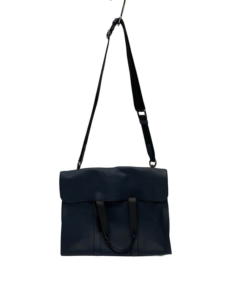 COACH Handbag_Metro Polytan _Portfolio _Polished Pebble _Leather Cowhide NVY