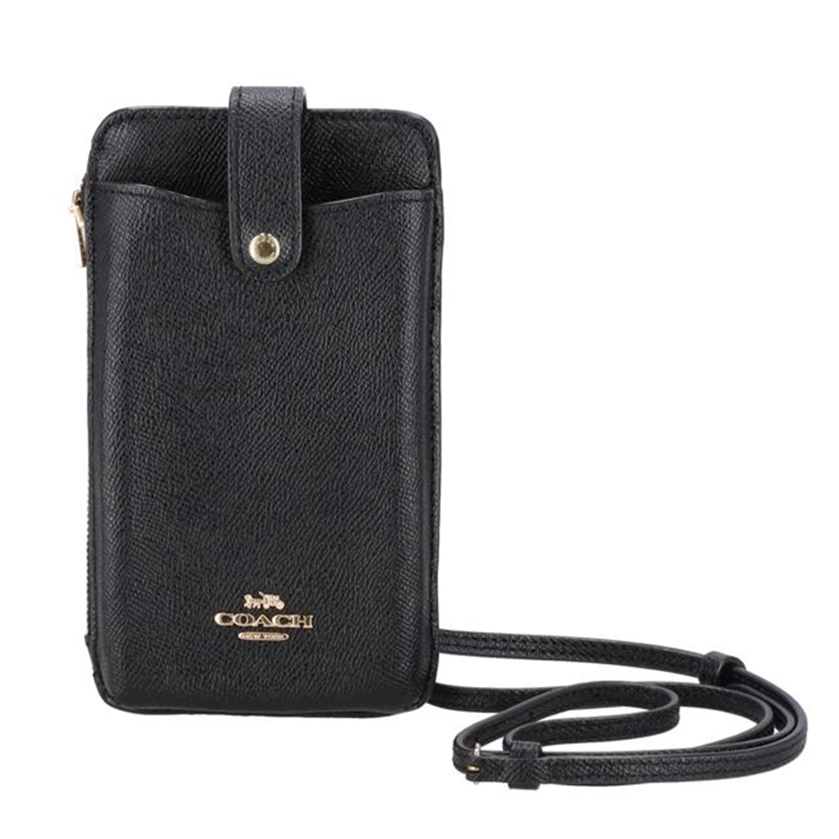 COACH Grain Leather North South Phone Crossbody C6884 D02** A Grade 22