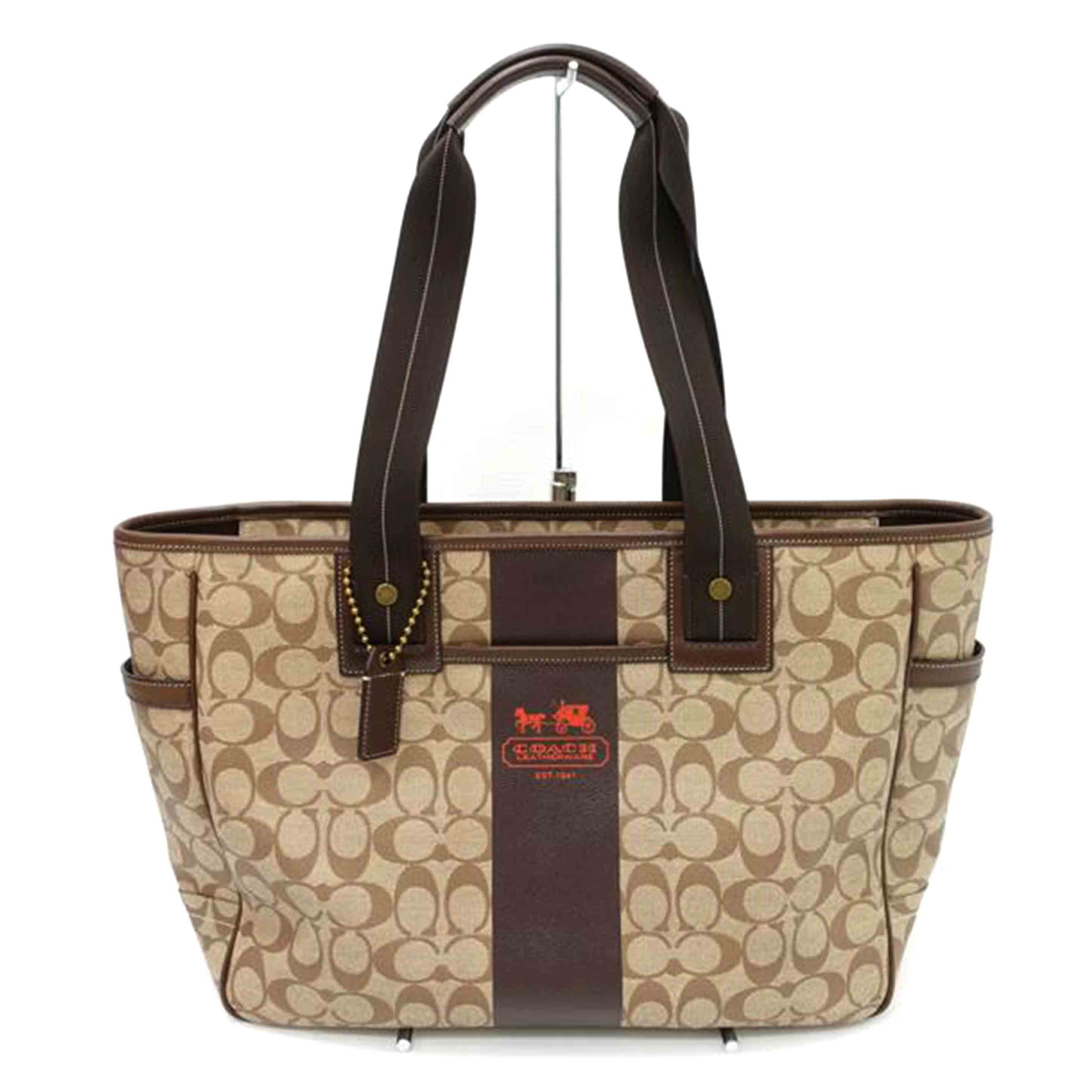 COACH Signature PVC Tote Bag 70073 H07** AB Grade 88