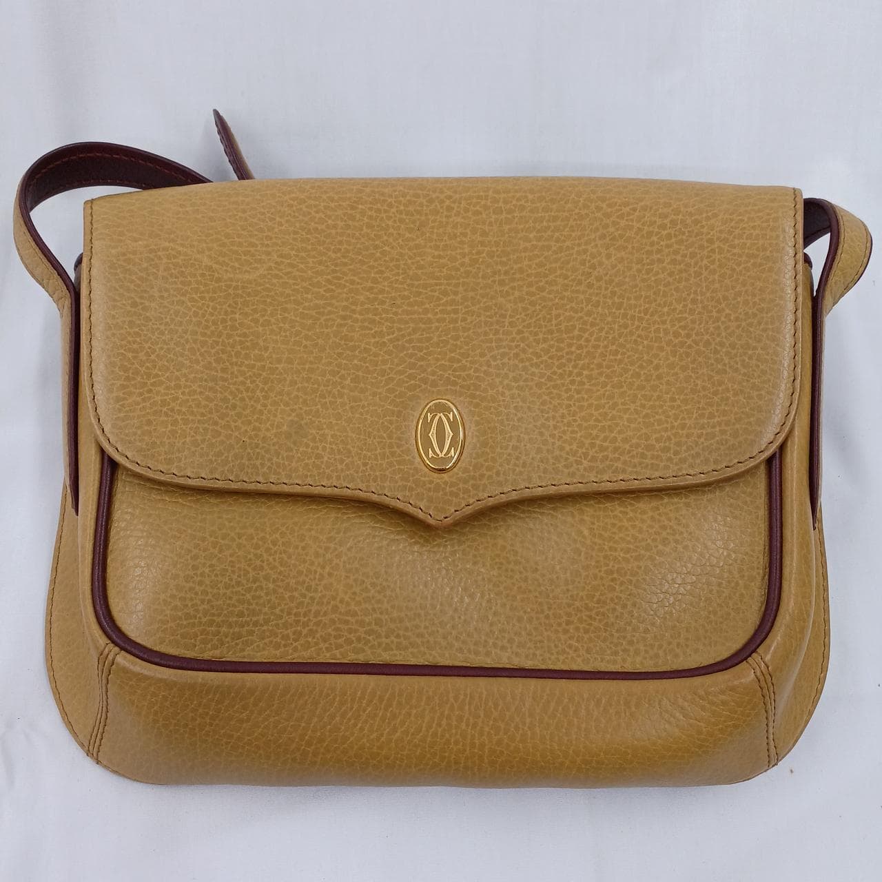 Yellow shoulder bag