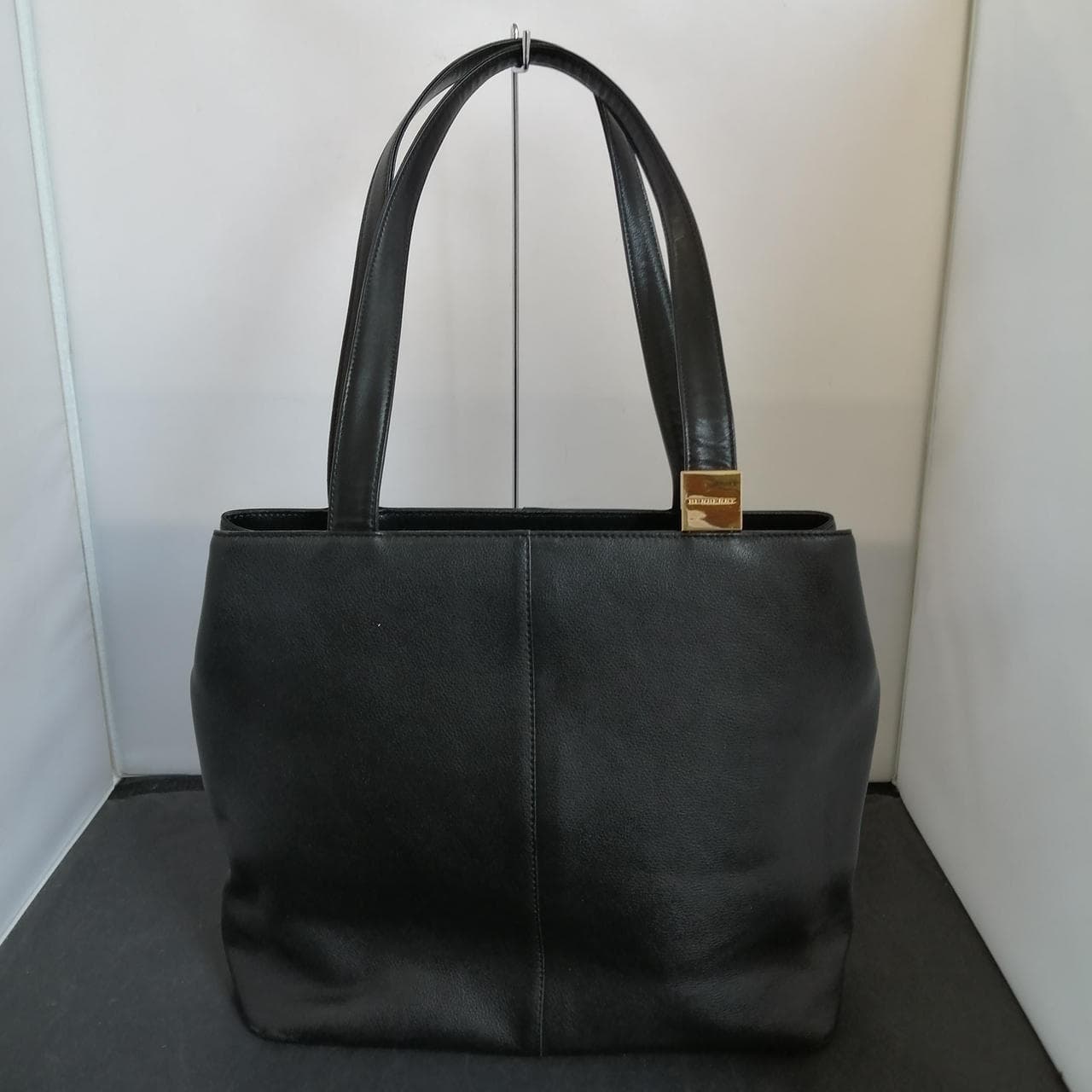 Leather tote bag -