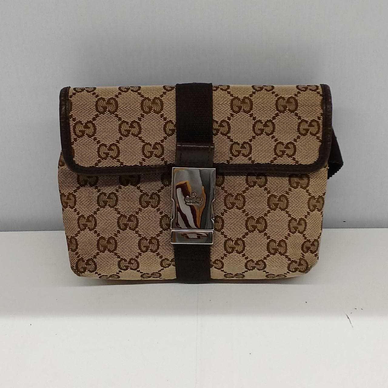 Body bag 131236/Beige/GG pattern/Worn