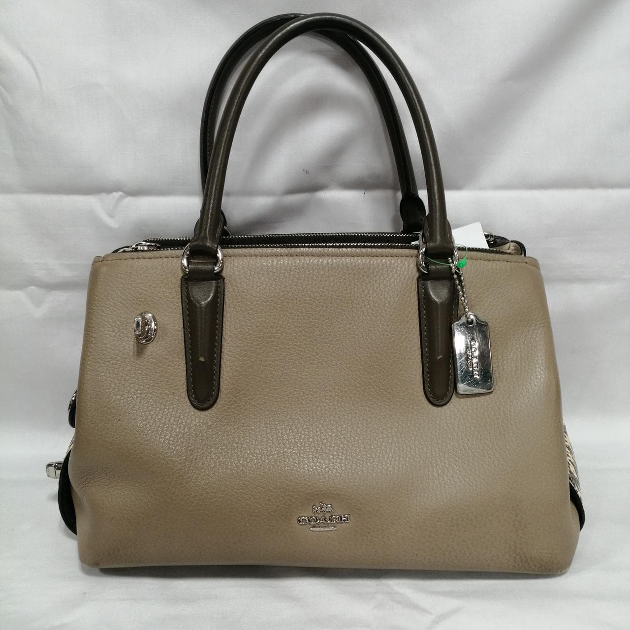 2-Way Shoulder Bag (Interior shows signs of wear / No shoulder strap)