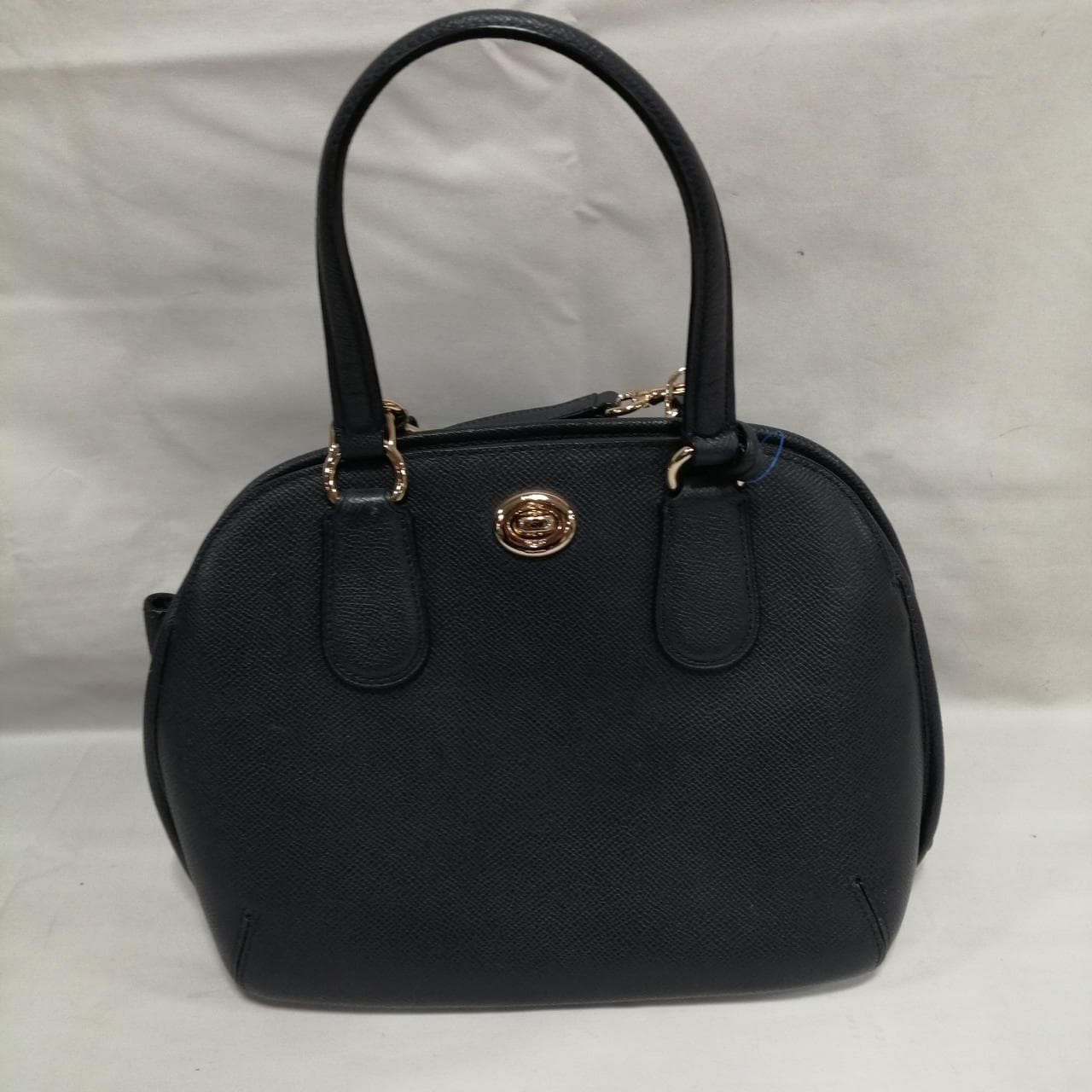 Leather shoulder bag NVY