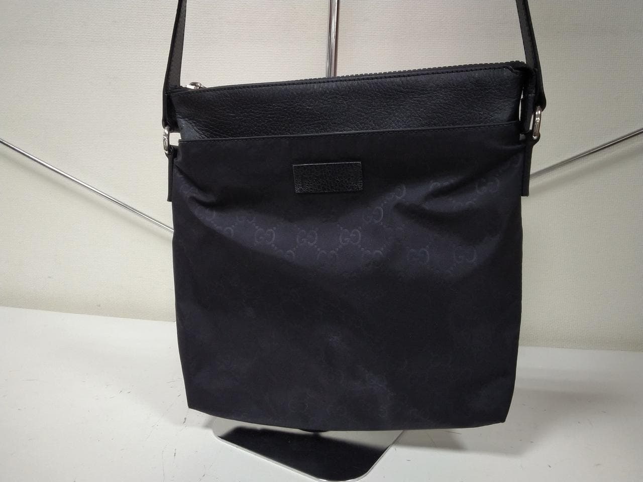 Nylon shoulder bag 510342/BLK