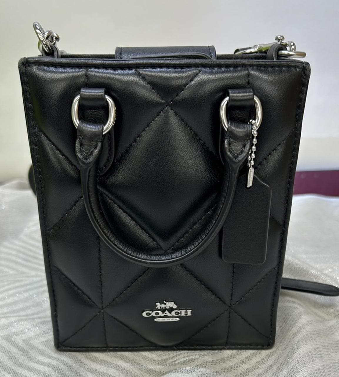 Quilted Leather Bag CJ580
